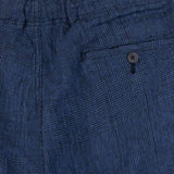 orSlow WIDE FIT NEW YORKER PANTS, Indigo Check