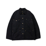 orSlow RELAX FIT OXFORD COVERALL, Black