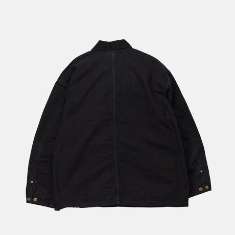 orSlow RELAX FIT OXFORD COVERALL, Black