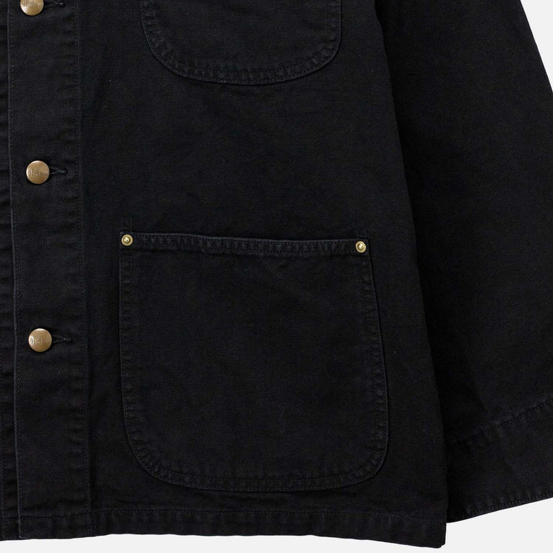 orSlow RELAX FIT OXFORD COVERALL, Black