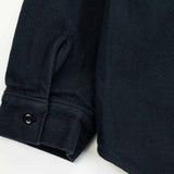 orSlow RELAX FIT FLANNEL SHIRT, Navy