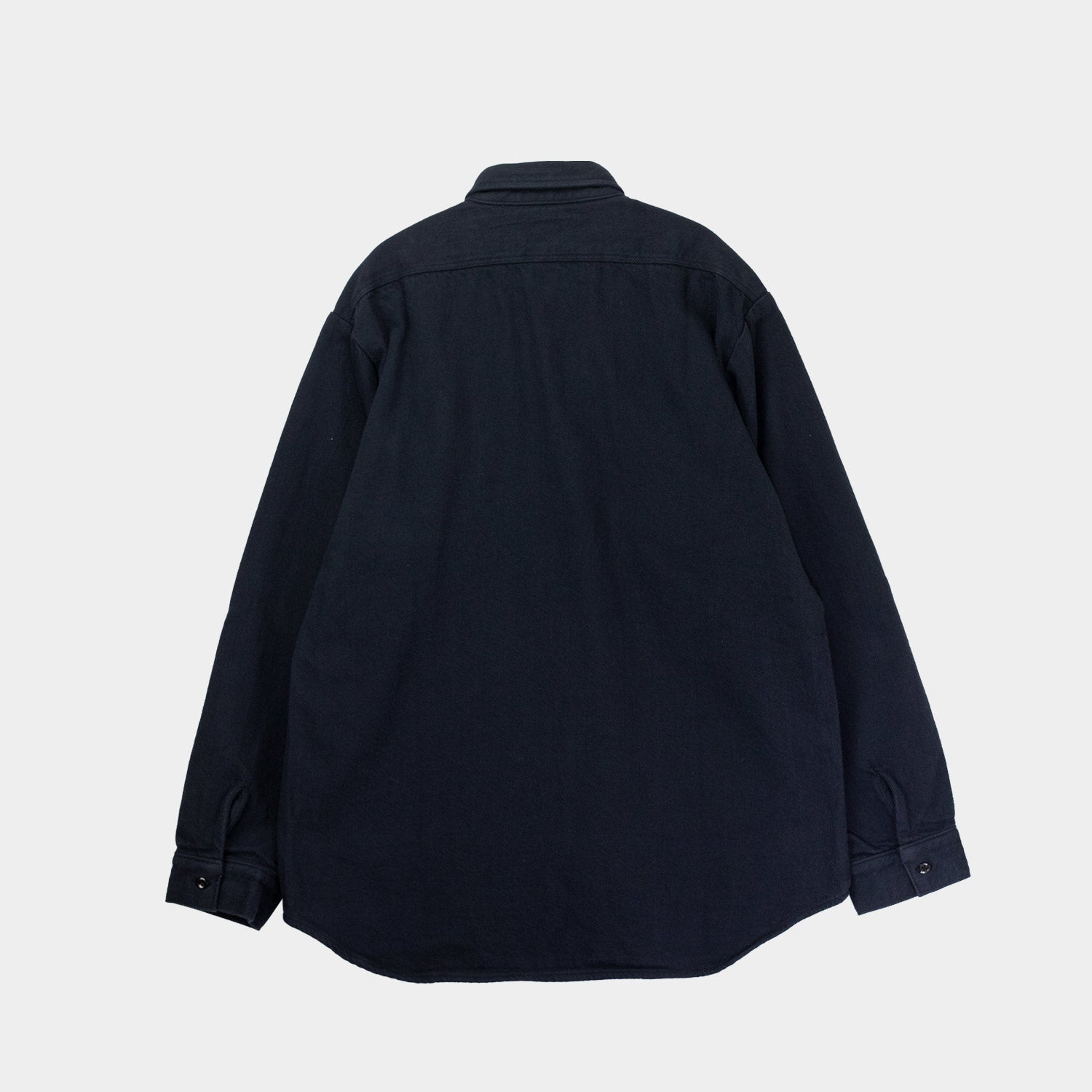 トップス orSlowRELAX FIT HEAVYWEIGHT FLANNELSHIRT organic-cotton-relax-fit-