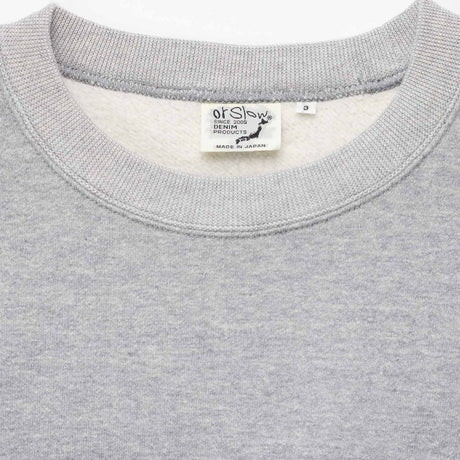 orSlow RELAX FIT DENSLEY SWEATSHIRT, Heather Grey