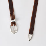 Our Legacy 2 CM BELT, Brown