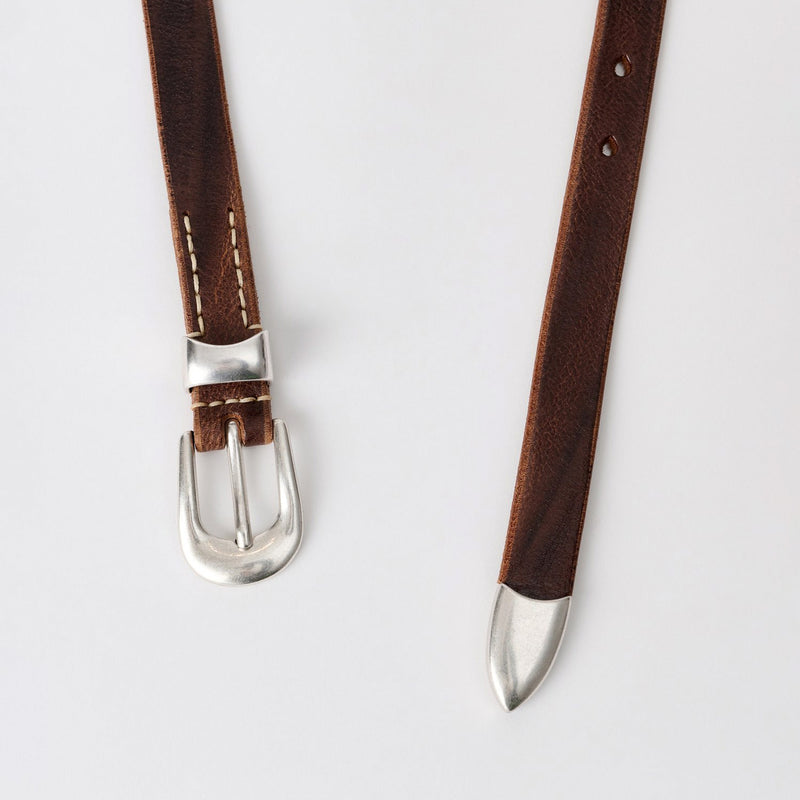 Our Legacy 2 CM BELT, Brown
