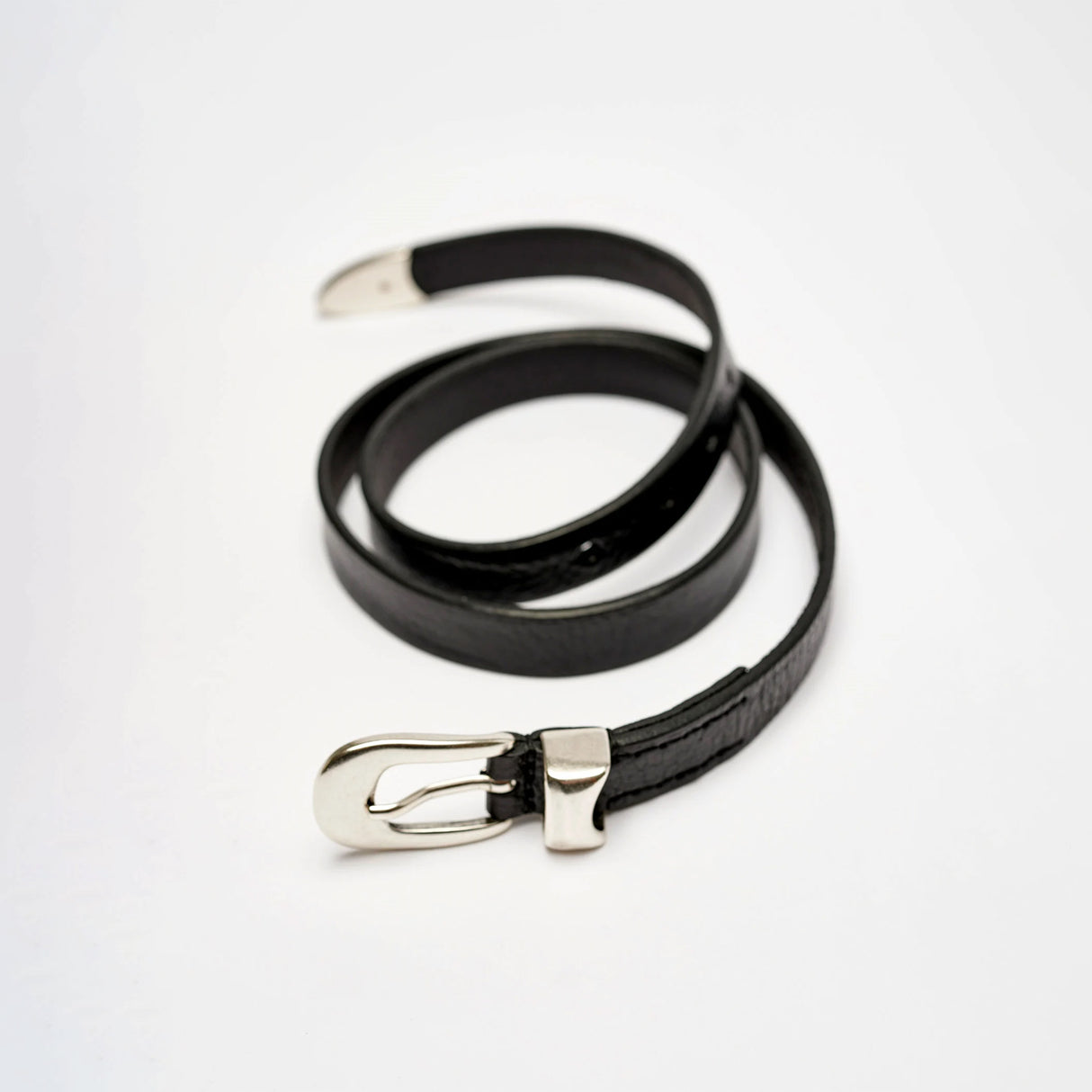 Our Legacy 2 CM BELT, Black