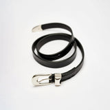 Our Legacy 2 CM BELT, Black