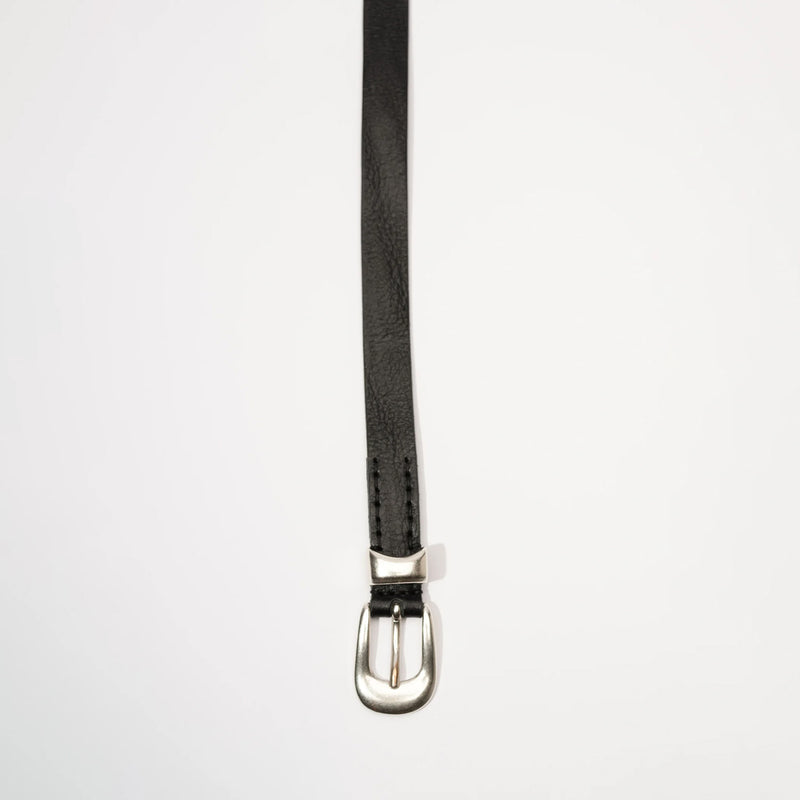 Our Legacy 2 CM BELT, Black