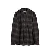 Our Legacy ABOVE SHIRT, Faded Nocturne Check Flannel