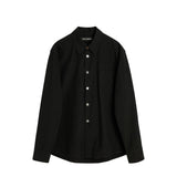 Our Legacy BEYOND SHIRT, Black Casual Liquid Poplin