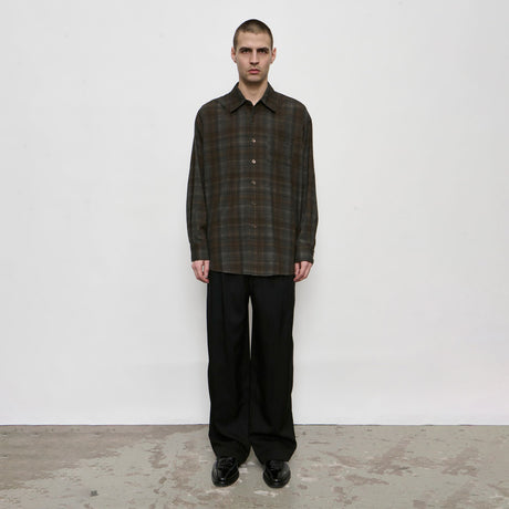 Our Legacy BORROWED SHIRT, More Check Print