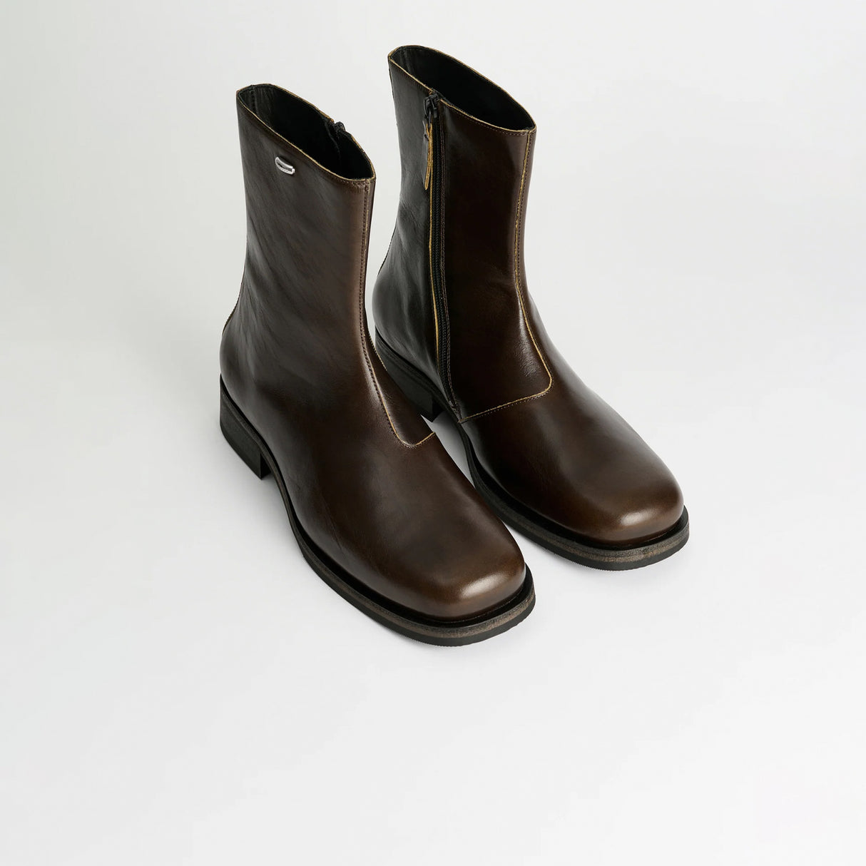 Our Legacy CAMION BOOT, Deep Olive Leather