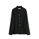 Our Legacy EVERY SHIRT, Draping Black Lyocel