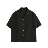 Our Legacy HEUSEN SHIRT SHORTSLEEVE, Black