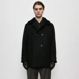 Our Legacy WAGE PEACOAT, Black