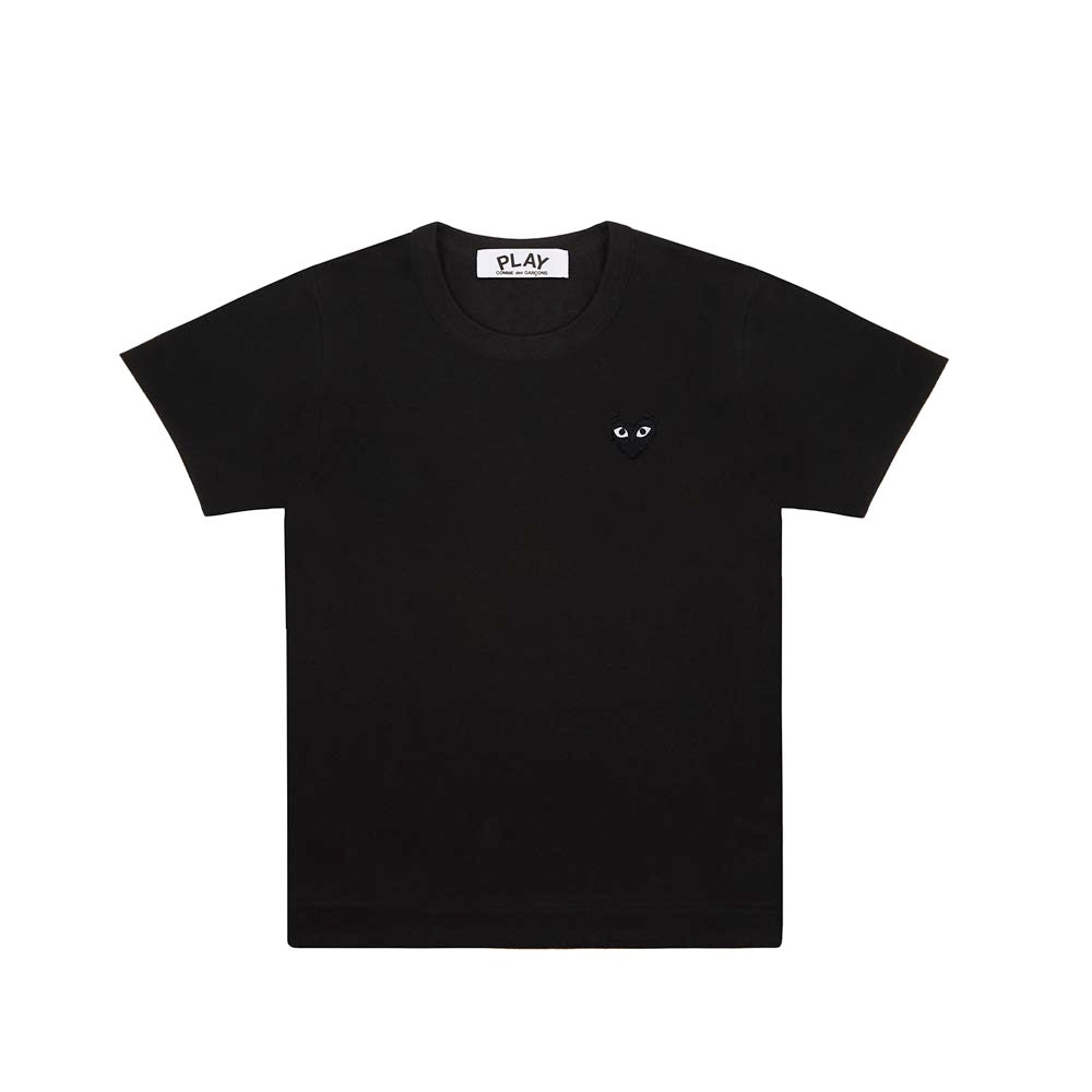 Comme des Garçons PLAY BLACK HEART T-SHIRT, Black