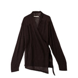 Paloma Wool SUDI WRAP TOP, Brown