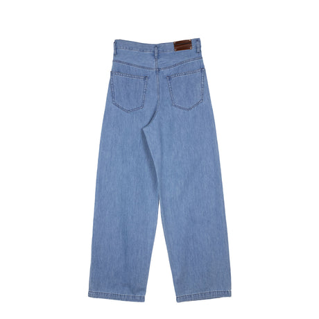 Dries Van Noten PENNING 9378 DENIM PANTS, Light Blue - Image 2