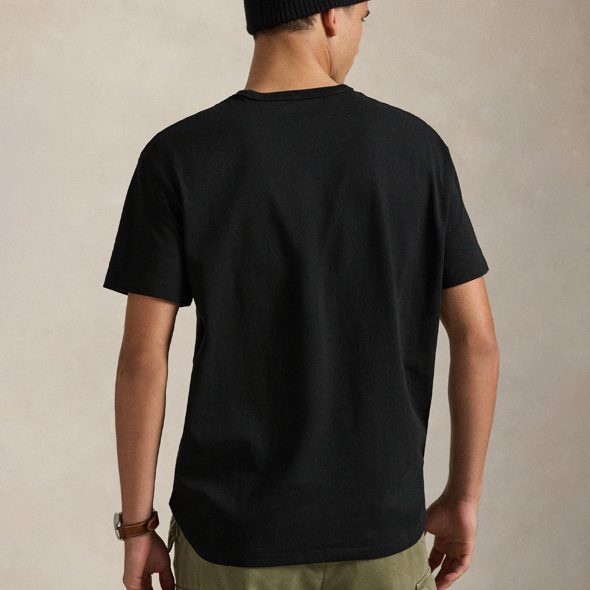 CLASSIC FIT JERSEY T-SHIRT, Black