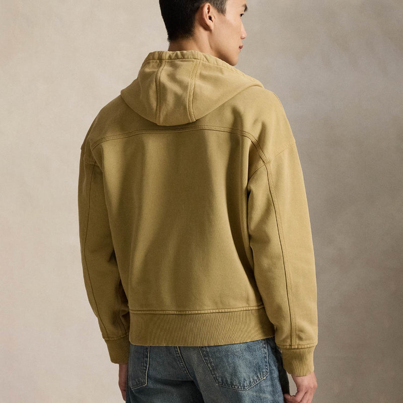Polo Ralph Lauren FULL ZIP SWEATSHIRT, Khaki