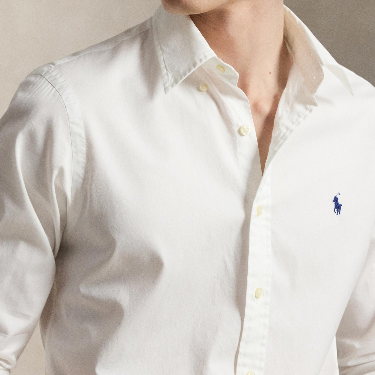 Polo Ralph Lauren LONGSLEEVE SPORT SHIRT, White