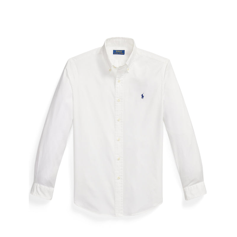 White shirt on a white background