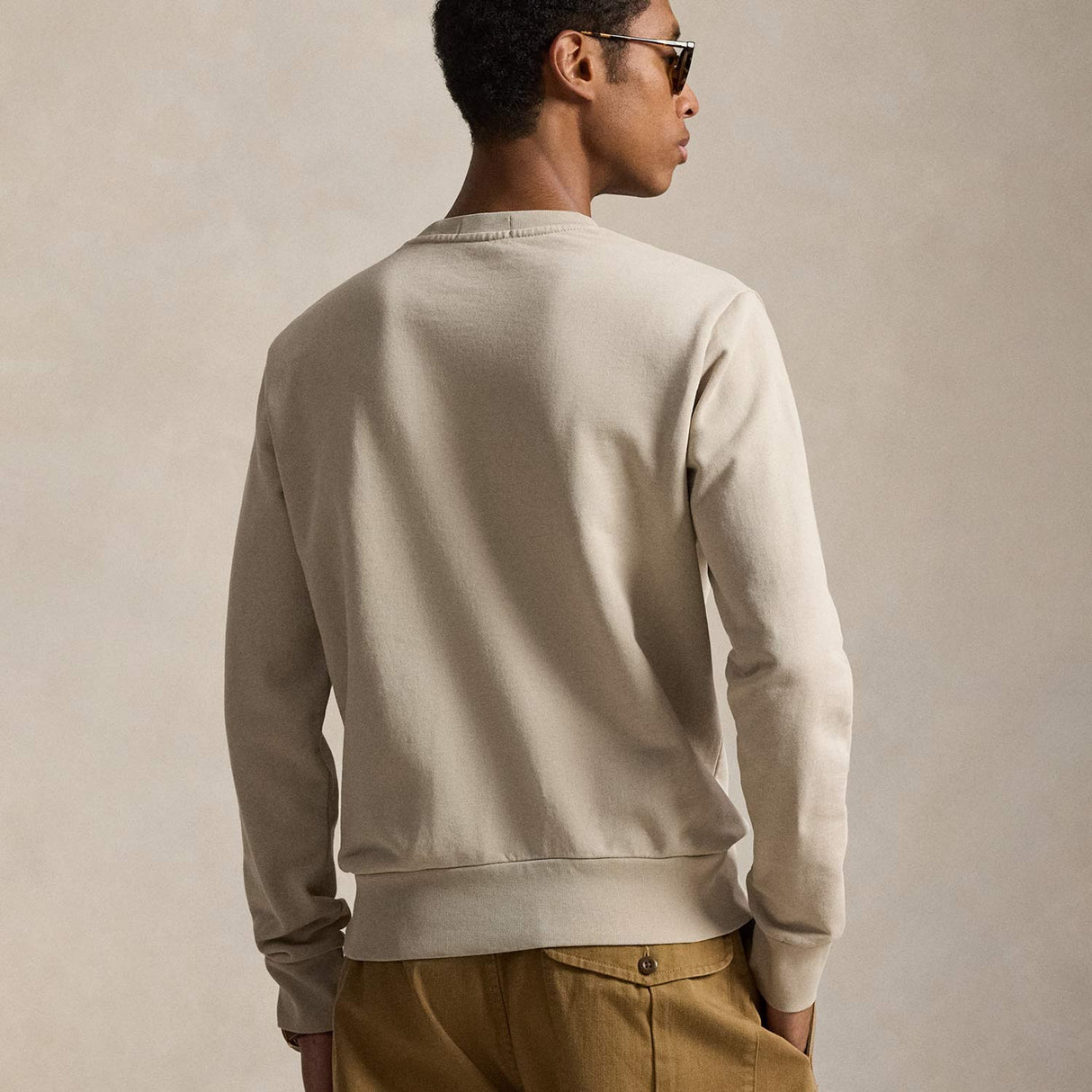 Polo Ralph Lauren LONGSLEEVE SWEATSHIRT, Stoneware Grey