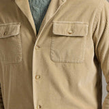 CORD LONGLSLEEVE SPORT SHIRT, Beige