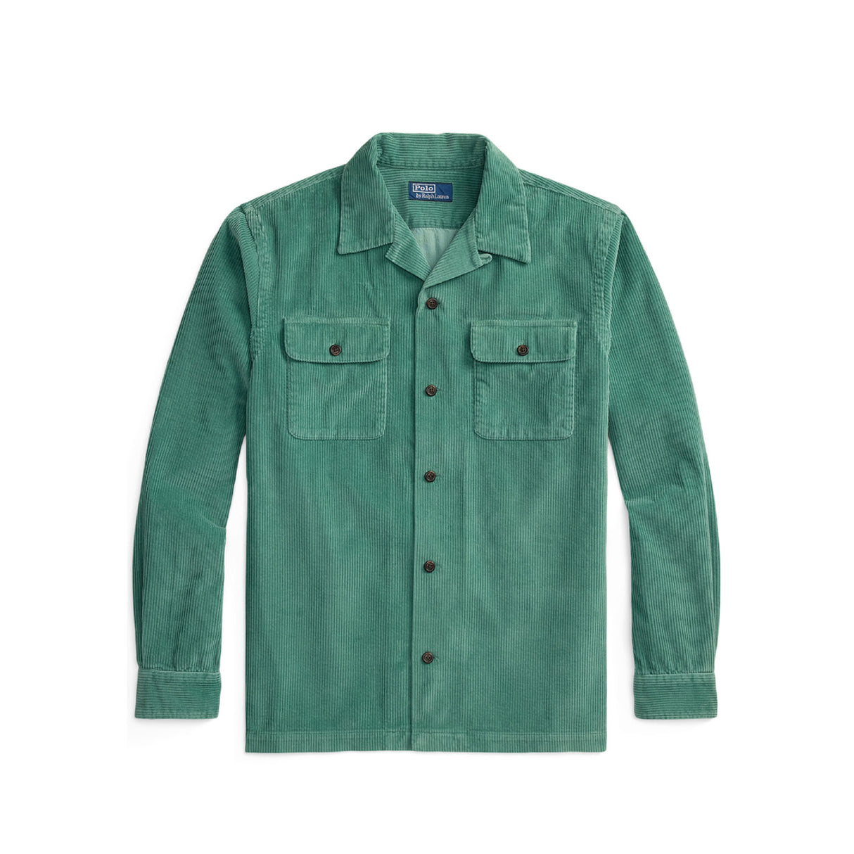 CORD LONGLSLEEVE SPORT SHIRT, Green