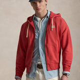 Polo Ralph Lauren FULL ZIP SWEATSHIRT, Red