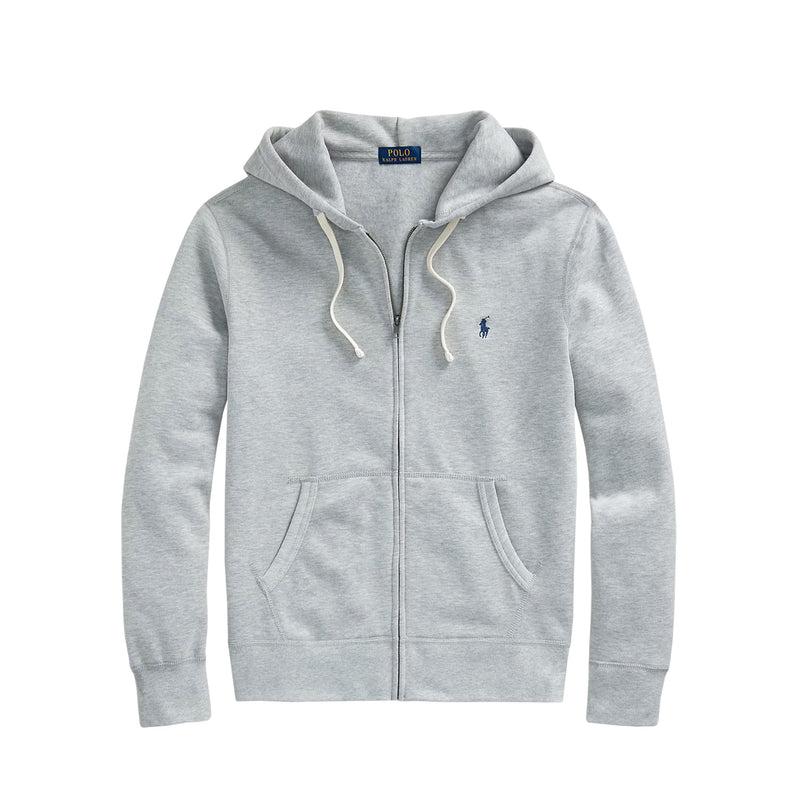 POLO Ralph Lauren ZIP-UP FLEECE HOODIE, Grey Heather