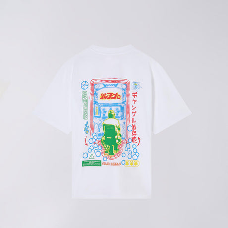 Edwin PACHINKO T-SHIRT, White Washed