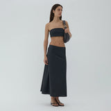 Paloma Wool BONI SKIRT, Dark Grey