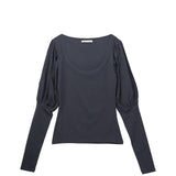 Paloma Wool DOODA TOP, Dark Grey