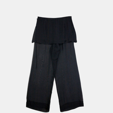 Paloma Wool SILK ARCHIVE PANTS,  Black