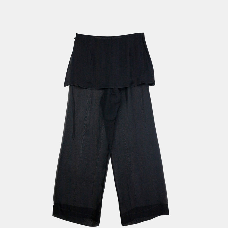 Paloma Wool SILK ARCHIVE PANTS,  Black
