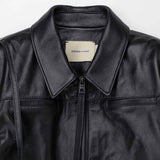 Paloma Wool BANUI LEATHER JACKET, Black