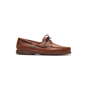 Boat shoe on a white background.