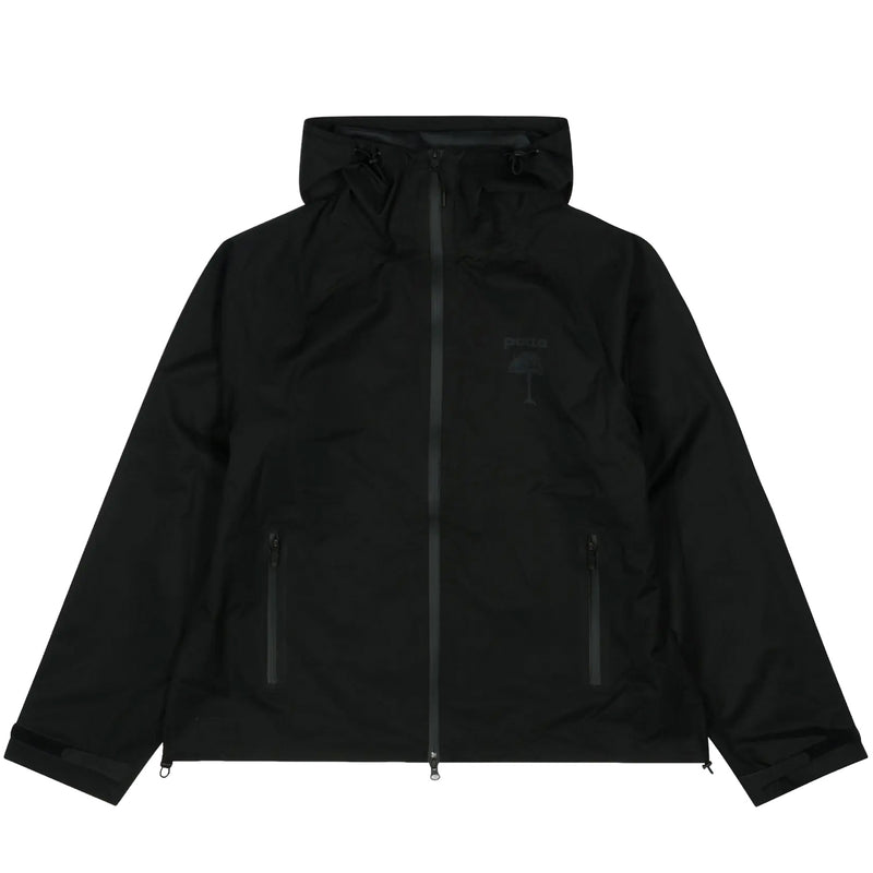 Patta 3M REFLECTIVE WATERPROOF RAIN JACKET, Black