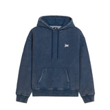 Patta CLASSIC ACID WASHED HOODED SWEATSHIRT, Estate Blue
