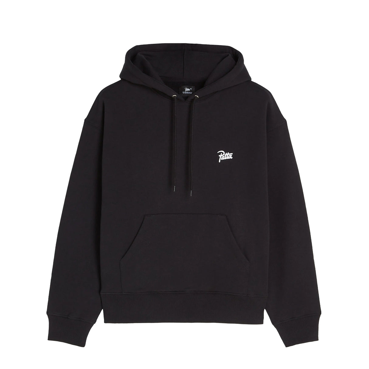 Patta EMBROIDERED FIRE PANTHER HOODED SWEATSHIRT, Black