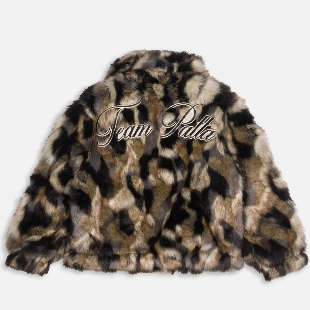 Patta FAUX FUR PATCHWORK JACKET, Multicolor