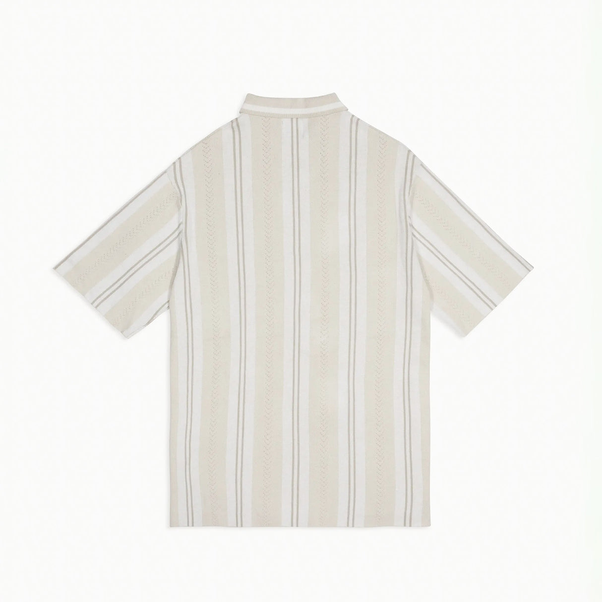Patta KNITTED FOOTBALL SHIRT, Oatmeal