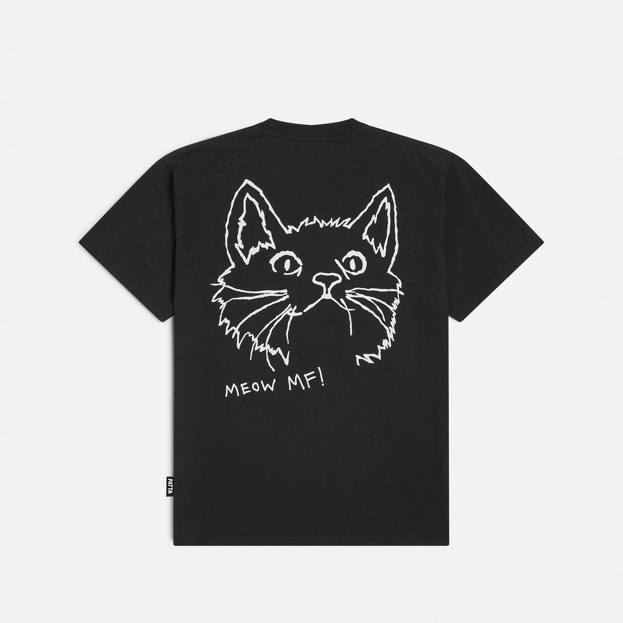 Patta MEOW T-SHIRT, Black
