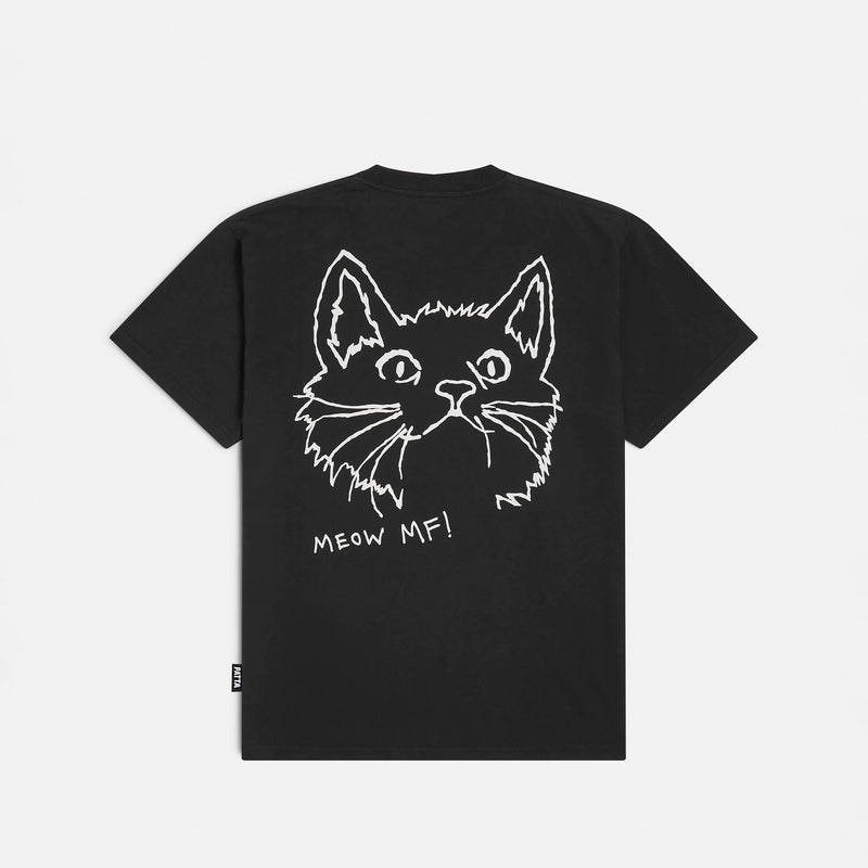 Patta MEOW T-SHIRT, Black