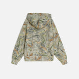 Patta NATURE PRINT BOXY HOODED SWEATER, Nature Print - Image 2