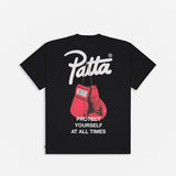 Patta PROTECT YOURSELF T-SHIRT, Black