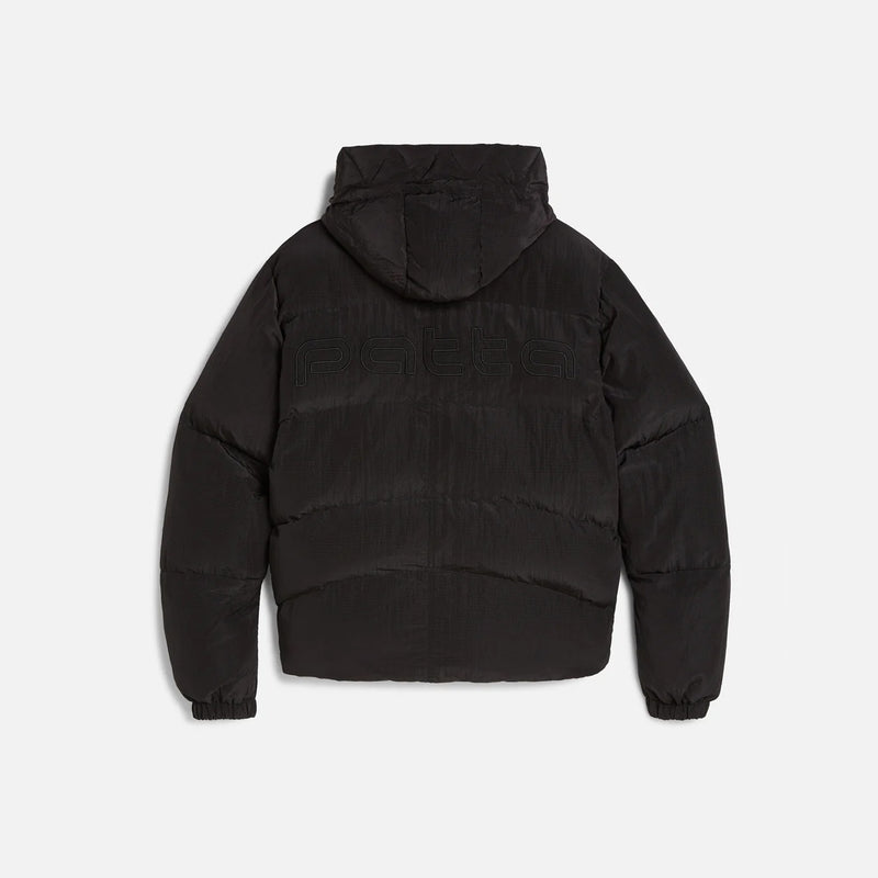 Patta RIPSTOP PUFFER JACKET, Black