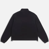 Patta SHERPA FLEECE OVERHEAD SWEATER, Black