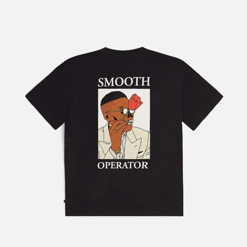 Patta SMOOTH OPERATOR T-SHIRT, Black
